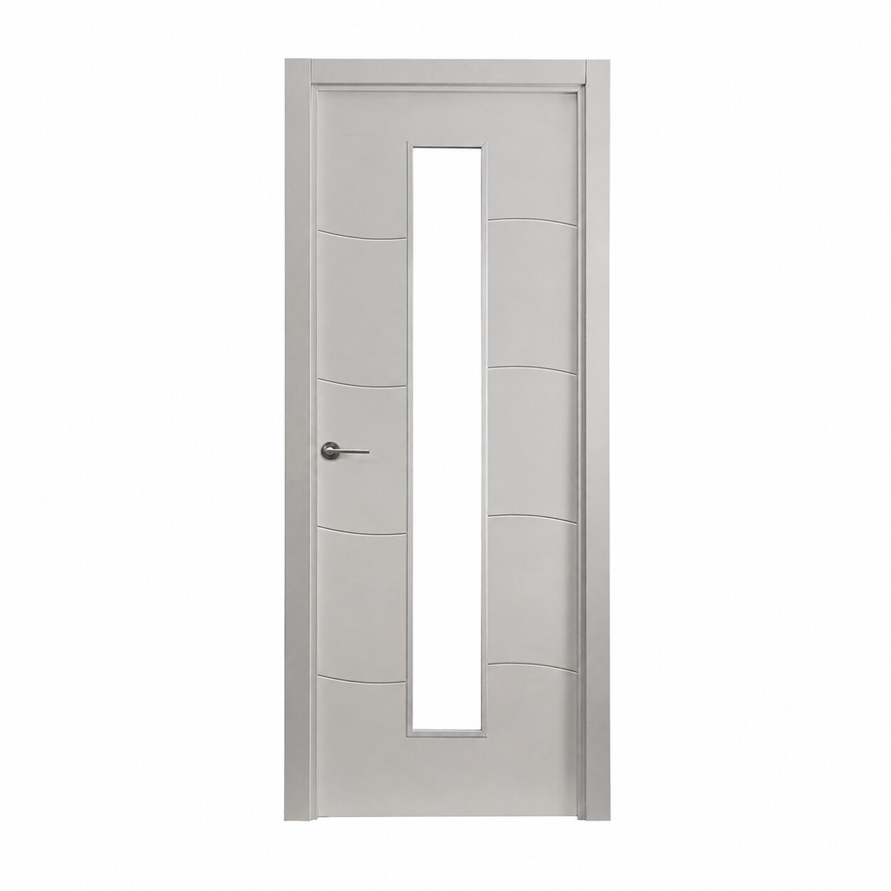 Puerta interior lacada blanca modelo LO4H1VL146:677 147:680 148:682 149:692 150:694